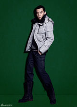 组图：郑恺服饰代言冬装大片 彰显型帅潮男本色