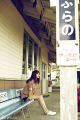 组图：姚笛清新写真憧憬美妙未来