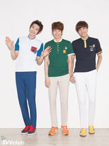 组图：EXO-K金有贞校服写真尽显阳光活力