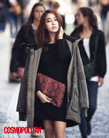 高清图：韩星李珉廷布拉格拍写真造型神秘诱惑