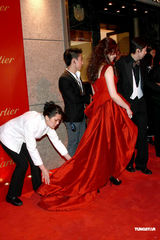 高清组图：梁朝伟范冰冰桂纶镁出席名店亮灯仪式