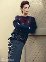 组图：英伦玫瑰凯特-贝金赛尔《Allure》性感迷人