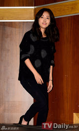 组图：韩星韩智敏为电影《Ending Note》献声