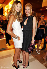 高清组图：格温妮丝-帕特洛新发型亮相秀乳沟