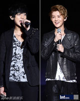 组图：韩团f(x)EXO-M等亮相上海K-POP音乐演唱会