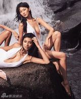 组图：林志玲漫漫成名路 胸围渐增曾拍湿身艳照