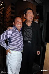 组图：曾志伟庆五十八岁生日 成龙等众好友出席