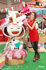 高清组图：容祖儿望林峰远离小人 撑阿Sa曾想生孩子