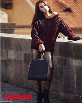 高清图：韩星李珉廷布拉格拍写真造型神秘诱惑