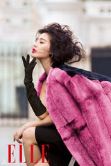 组图：范冰冰《ELLE》封面大片性感华贵霸气风范