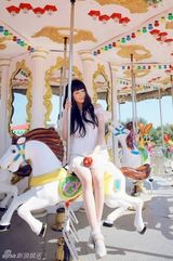 组图：袁菲曝光唯美写真  甜美面孔成宅男最爱