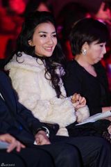 黄奕出席中华玉女选拔：当代玉女要有勇敢的心(图)