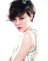 高清组图：孙俪登时尚杂志封面 电眼绽放魅力