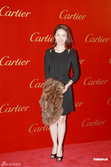 高清组图：刘嘉玲阮经天张智霖出席名店开幕派对