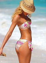 高清图：超模坎蒂丝-斯瓦内普尔热辣比基尼写真