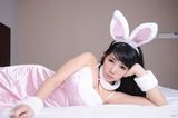 高清组图：花儿朵朵选手刁扬扮兔女郎秀女仆装