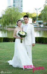 组图：《杜拉拉2》收官 王雷举行草坪婚礼