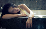 组图：邓燕歌浴室湿身写真 展女性似水柔情