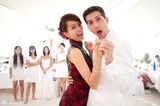 高清图：梁咏琪百张婚礼大片庆纸婚 重温幸福时刻