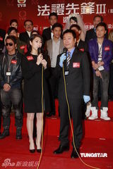 组图：《法证先锋III》试造型 佘诗曼遗憾缺席