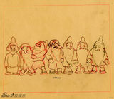 高清组图：迪士尼《白雪公主》手绘草图曝光