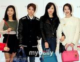 组图：韩团f(x)为品牌站台 宋茜优雅雪莉甜美