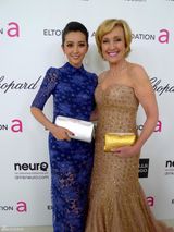 组图：李冰冰赴名利场晚宴 奥斯卡战衣获评好评