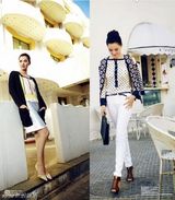 组图：莫小棋拍时尚休闲写真清新靓丽个性十足