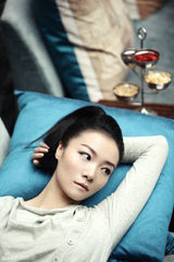 组图：齐溪曝光有氧写真 绽放自信美丽