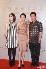 组图：刘嘉玲进军香港餐饮业 圈中友人前来捧场