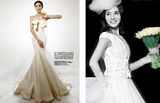 高清图：小宋佳冷艳典雅写真 《芭莎》演绎梦幻婚纱
