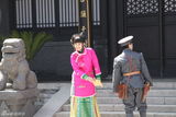 高清图：《欢喜婆婆俏媳妇》热拍 胡杏儿称不嫁豪门