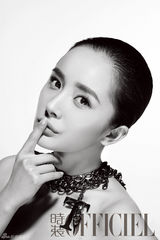 高清图：杨幂《时装》回归本真 我身体里有个男孩