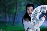 组图：《笑傲江湖》张天阳造型酷似无脸男