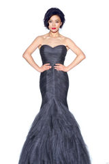 组图：田海蓉强势回归 时尚大片典雅婉约