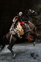 组图：《兰陵王》鬼节曝光鬼面战神英武特辑