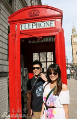 幻灯图：李小鹏与娇妻生活照曝光 金童玉女秀恩爱