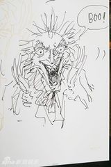 幻灯图：蒂姆-伯顿手绘草图亮相戛纳 囊括经典