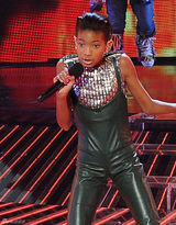 组图：威尔-史密斯女儿参加《X Factor》劲歌热舞