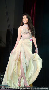 组图：缅甸选美冠军系华裔 50年首参加世界比赛