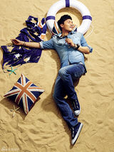 组图：杜淳封面牛仔大片 不羁范儿享惬意阳光