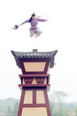 高清图：《隋唐英雄3》张睿紫衣少侠展身手