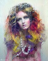 高清组图：美国富家女莉迪亚-赫斯特彩发登封面