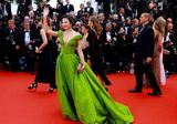 组图：戛纳电影节红毯直击 华人明星纷亮相