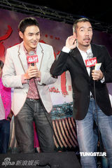 幻灯图：《艋舺》媒体见面会 赵又廷阮经天互曝趣事