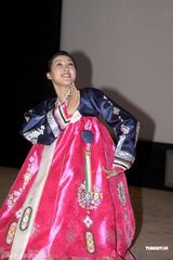 组图：中朝合拍片《平壤之约》首映礼李少红助阵