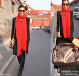 组图：明星爱街拍第二期 秋冬不可缺少各式围巾