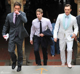 组图：《绯闻女孩》浪漫婚照 BC终成眷属