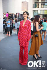 组图：杂志《OK!》解密女星纽约时装周秀场内外