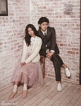 组图：三浦春马朴信惠拍摄时尚写真